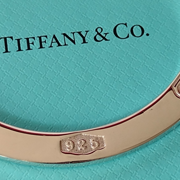 Tiffany Retired Authentic 1837 Cushion Bangle - Picture 6 of 15